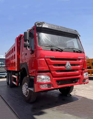 Used HOWO 371 Tipper Truck