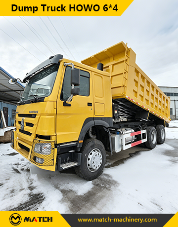 Used HOWO 371 6*4 Tipper Truck